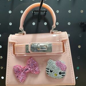 👉 Pink Mini Crossbody Purse w/ DIY Bow Detail | Exact Item Shown